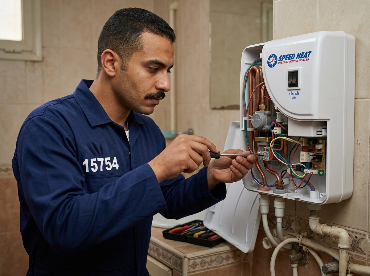 مكونات سخان سبيد هيت الداخلية